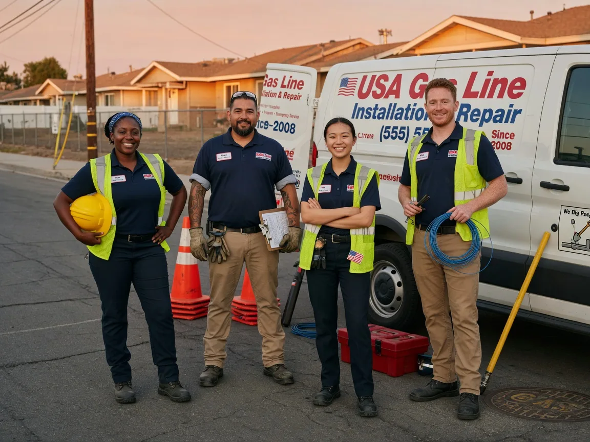 Gas Line Installation company in Aquilla, TX